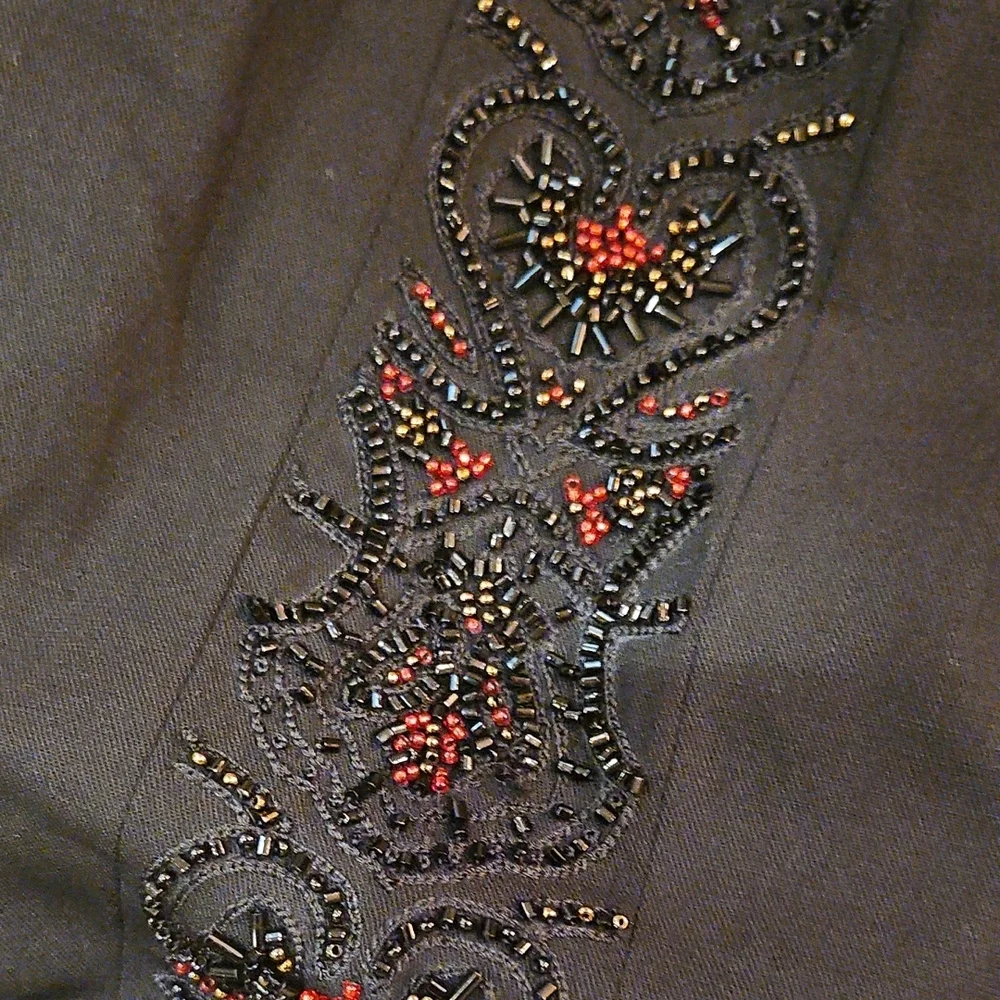 Oscar de la Renta Black Trousers - Picture 2 of 4